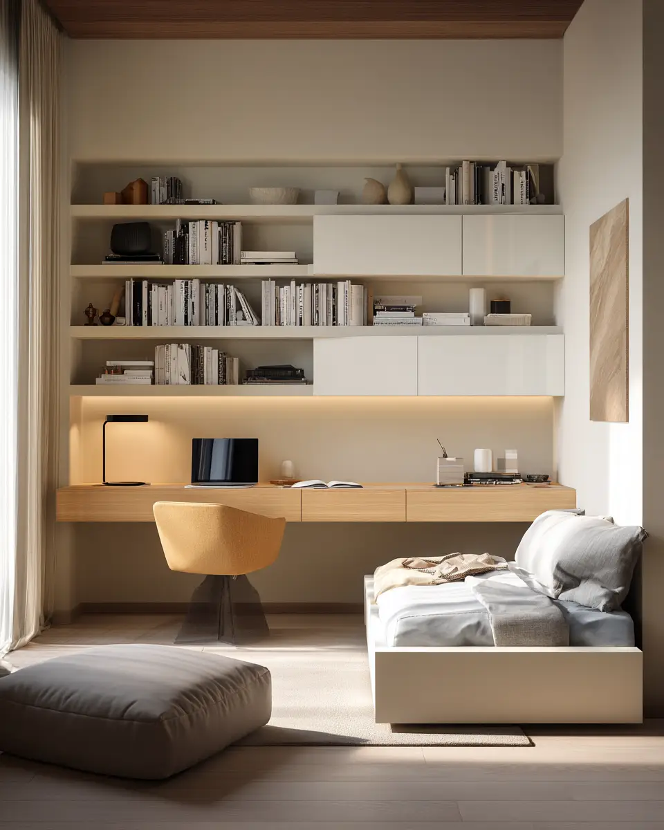 Long Minimalist Bedroom Decor Ideas