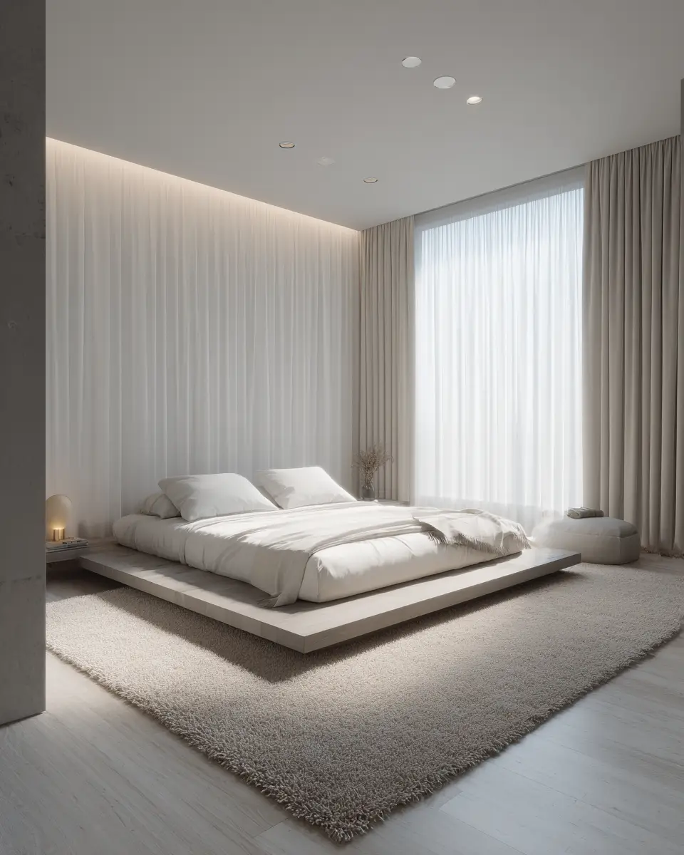 Long Minimalist Bedroom Decor Ideas