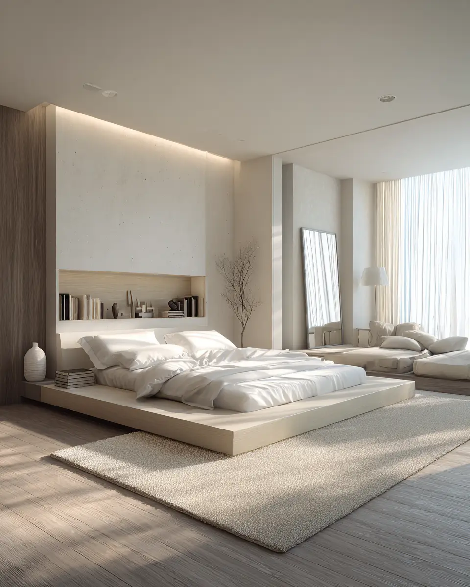 Long Minimalist Bedroom Decor Ideas