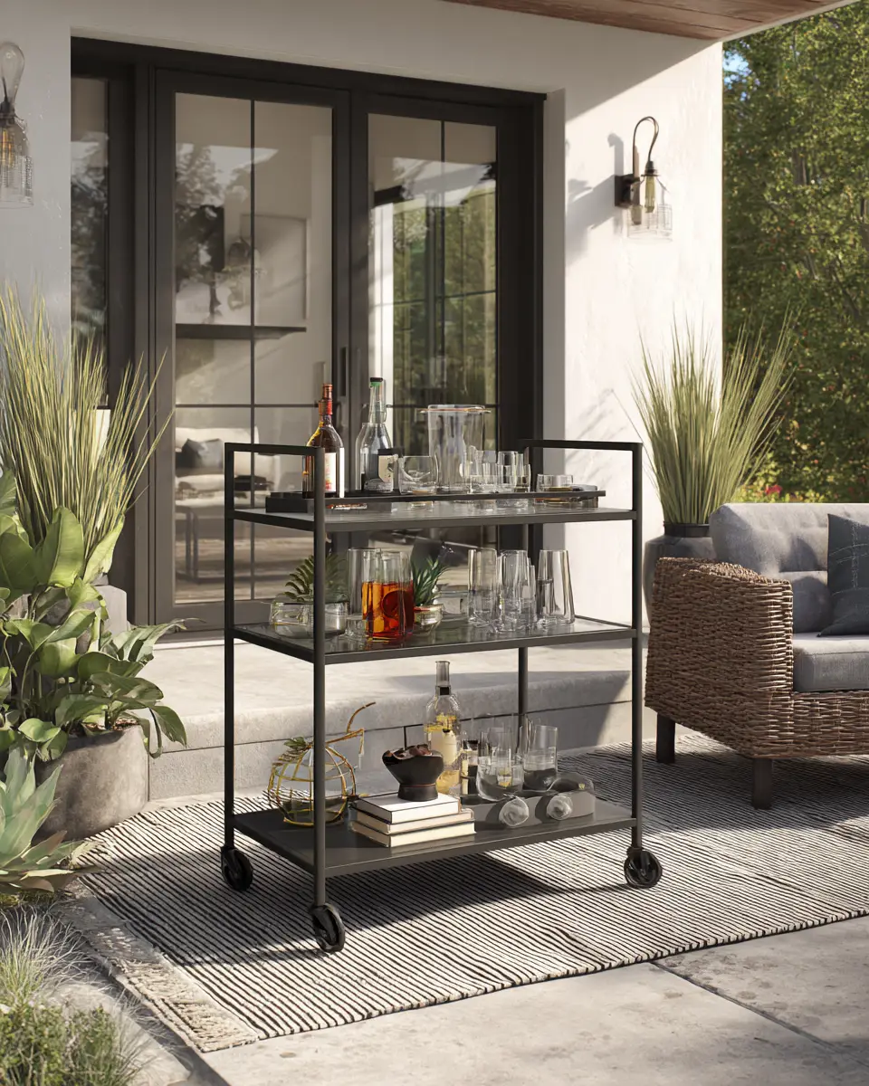 Long Modern Patio Decor Ideas