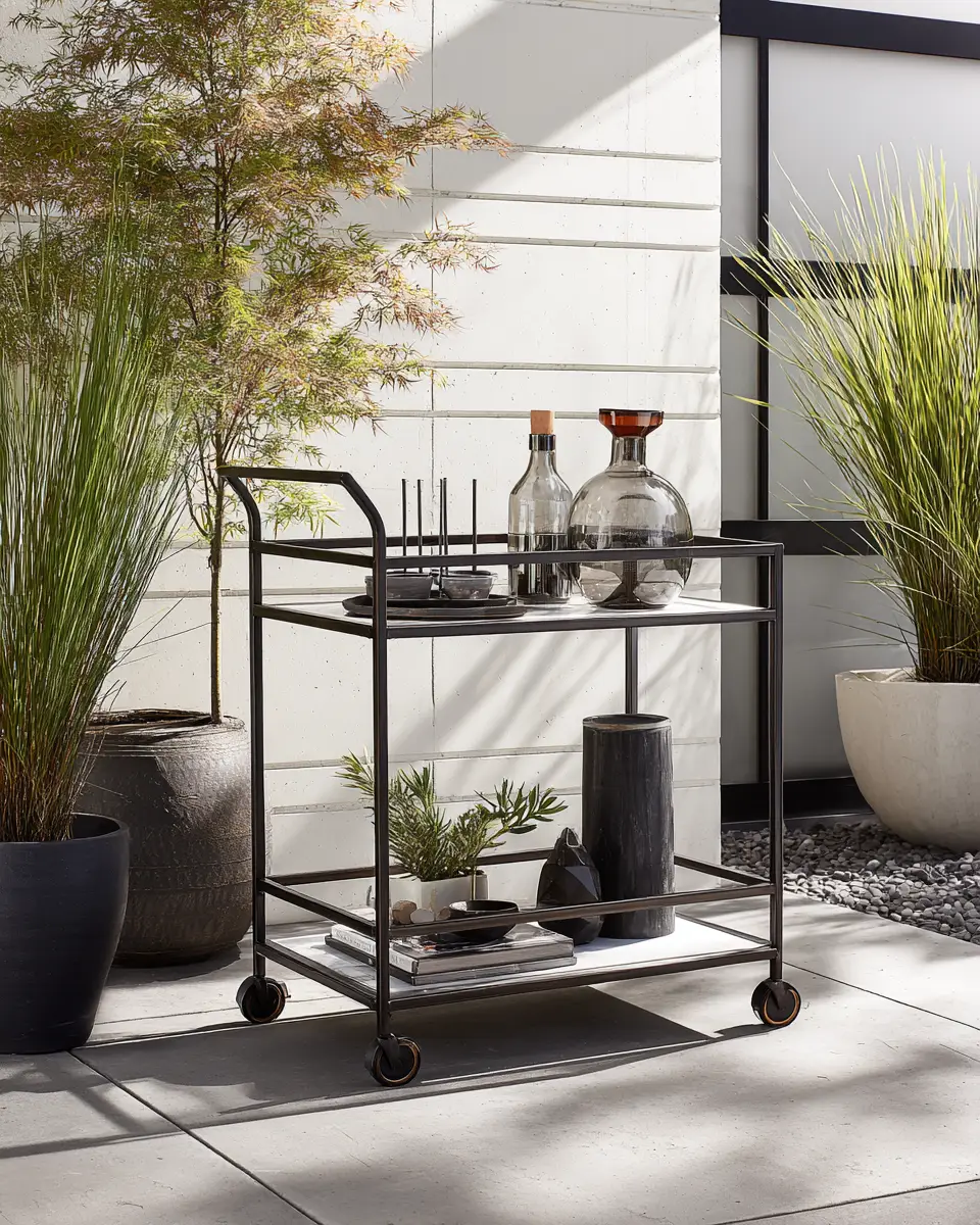 Long Modern Patio Decor Ideas