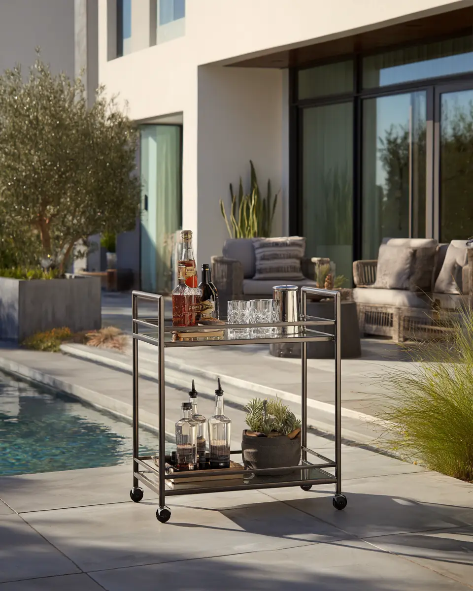 Long Modern Patio Decor Ideas