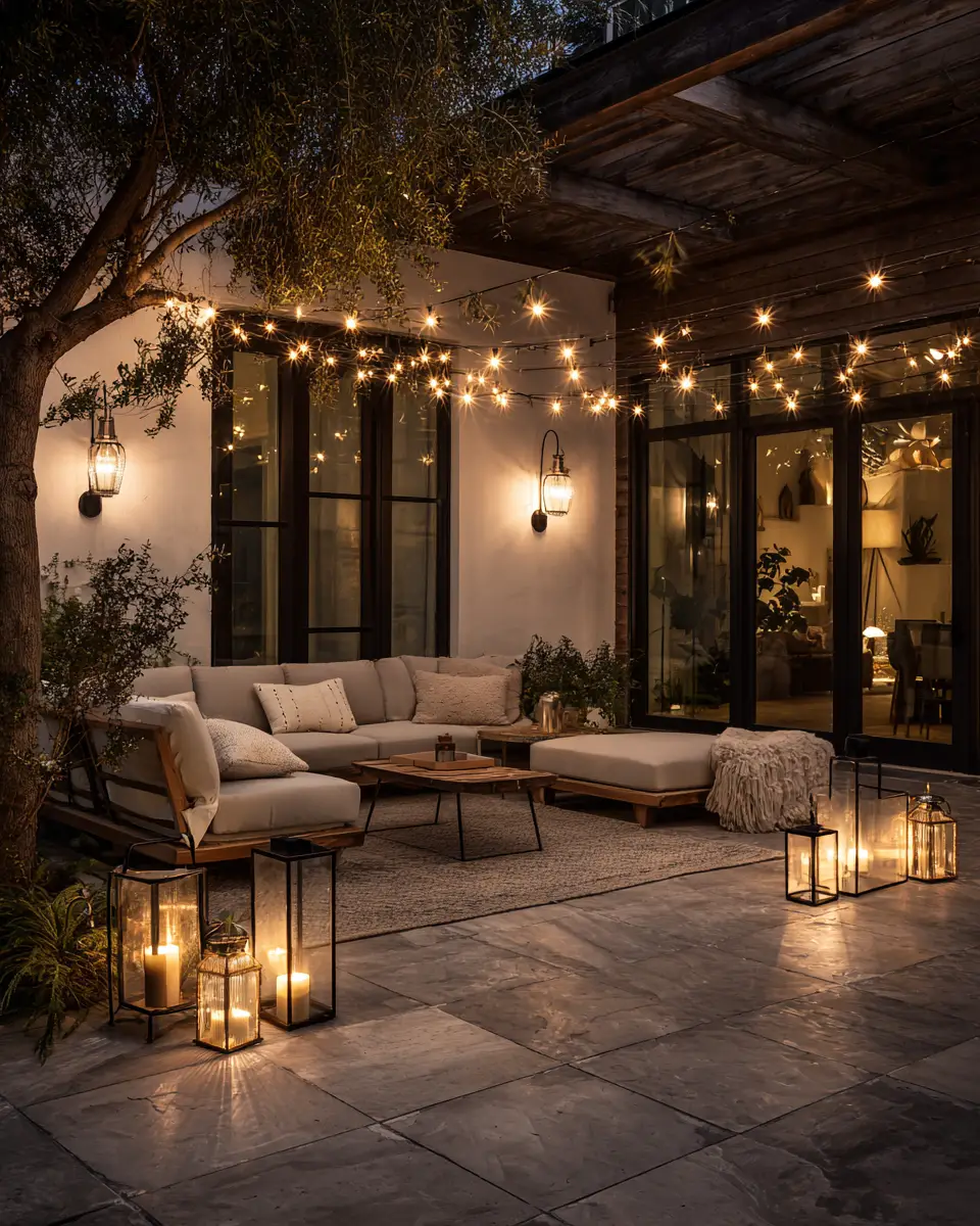Long Modern Patio Decor Ideas