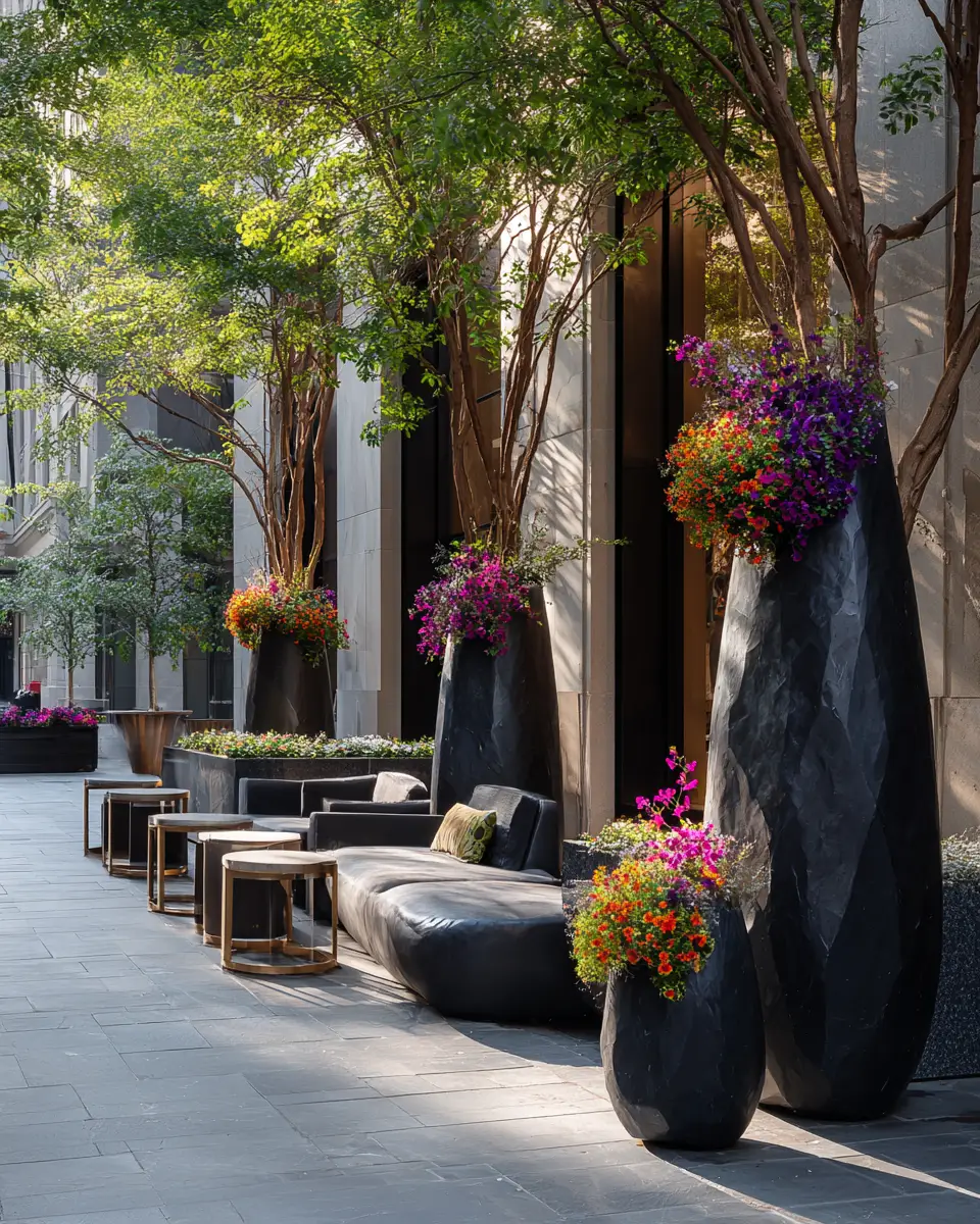 Long Modern Patio Decor Ideas