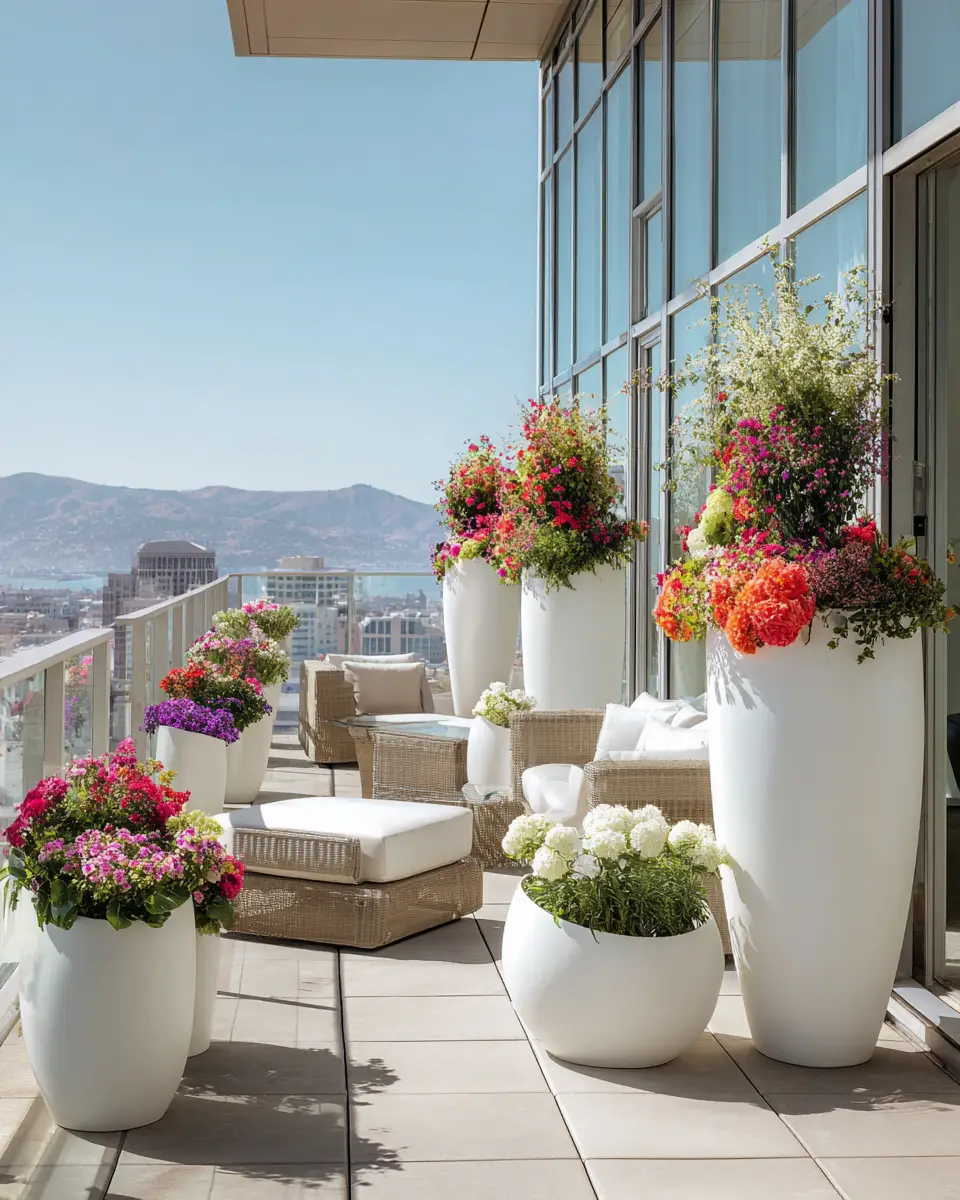 Long Modern Patio Decor Ideas