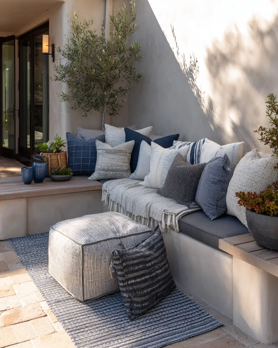 Long Modern Patio Decor Ideas