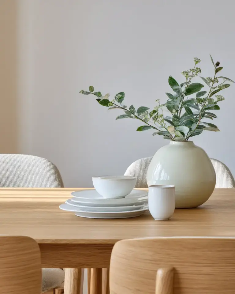 Long Scandinavian Dining Room Decor Ideas - Featured