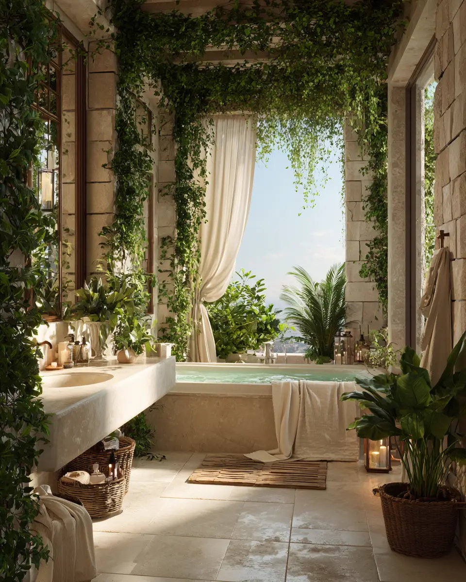 Mediterranean Bathroom Decor Ideas