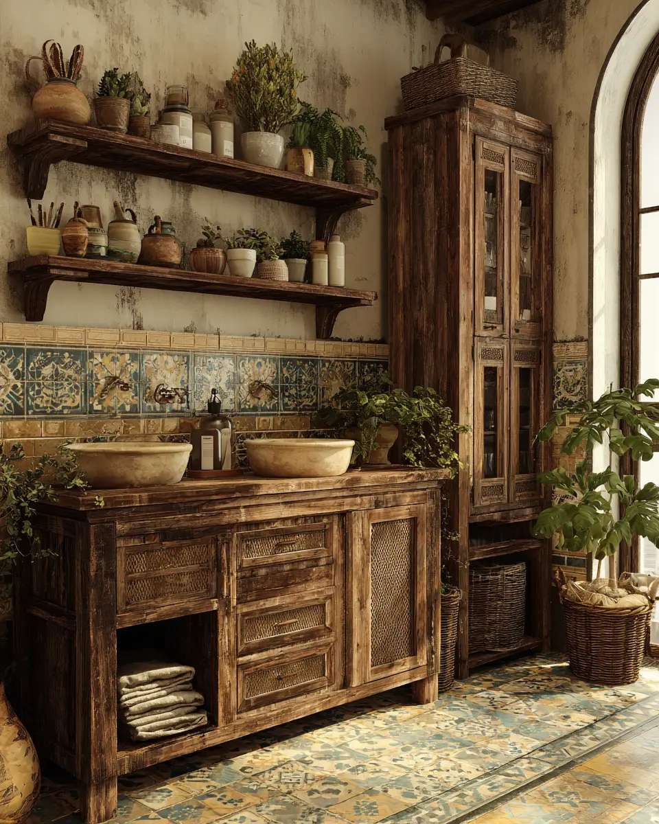 Mediterranean Bathroom Decor Ideas