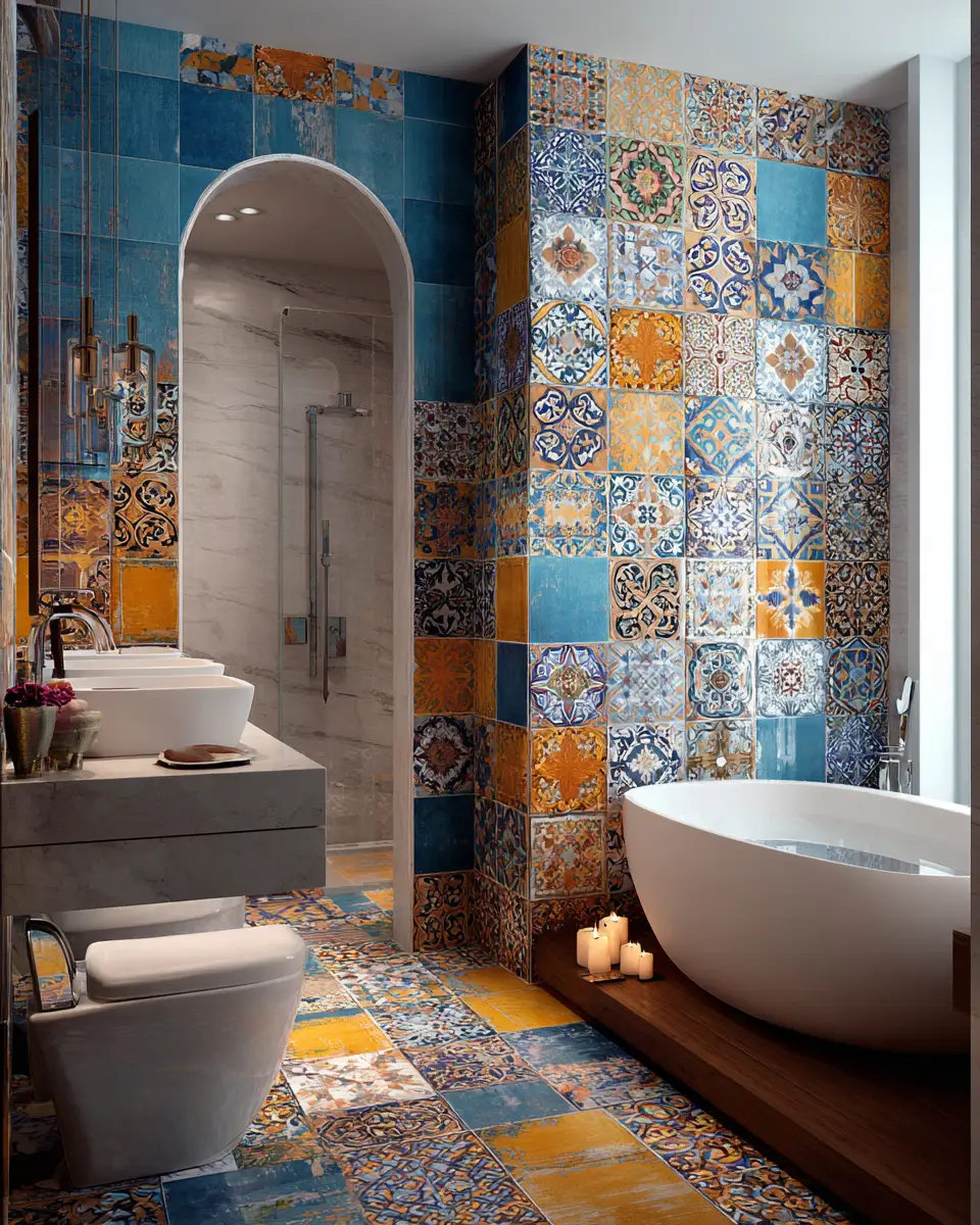 Mediterranean Bathroom Decor Ideas