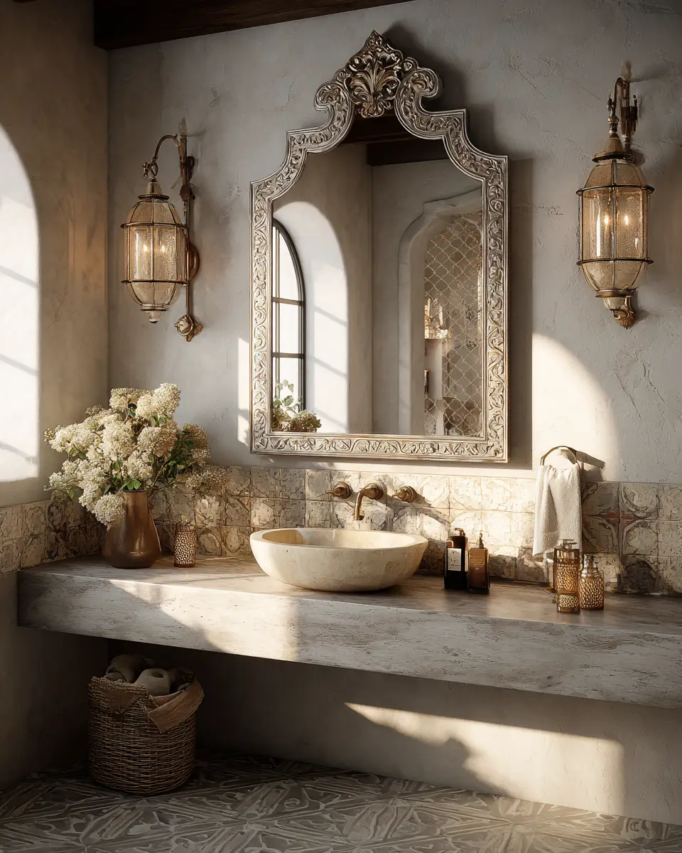 Mediterranean Bathroom Decor Ideas