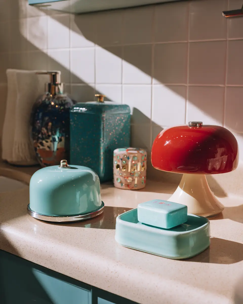 Mid-Century Modern Bathroom Decor Ideas - Featured