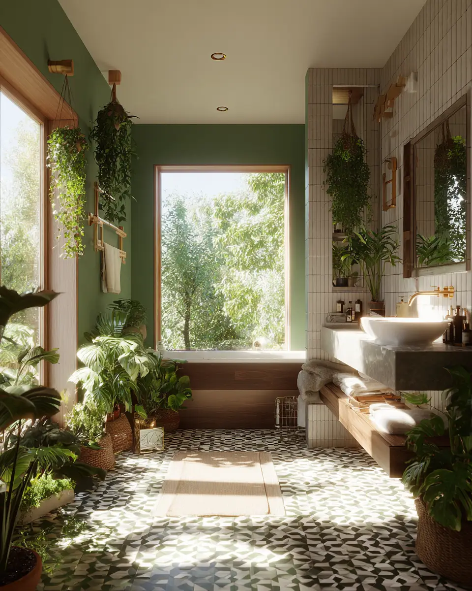 Mid-Century Modern Bathroom Decor Ideas