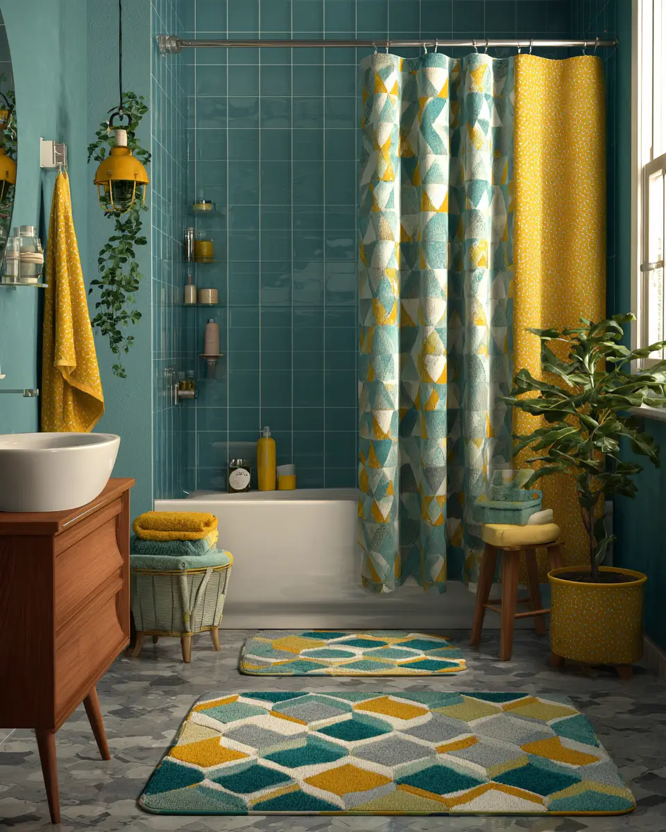 Mid-Century Modern Bathroom Decor Ideas