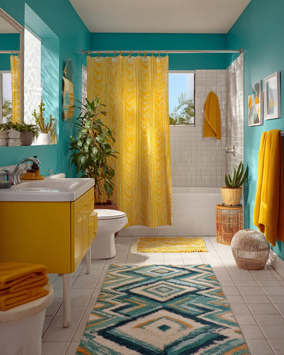 Mid-Century Modern Bathroom Decor Ideas