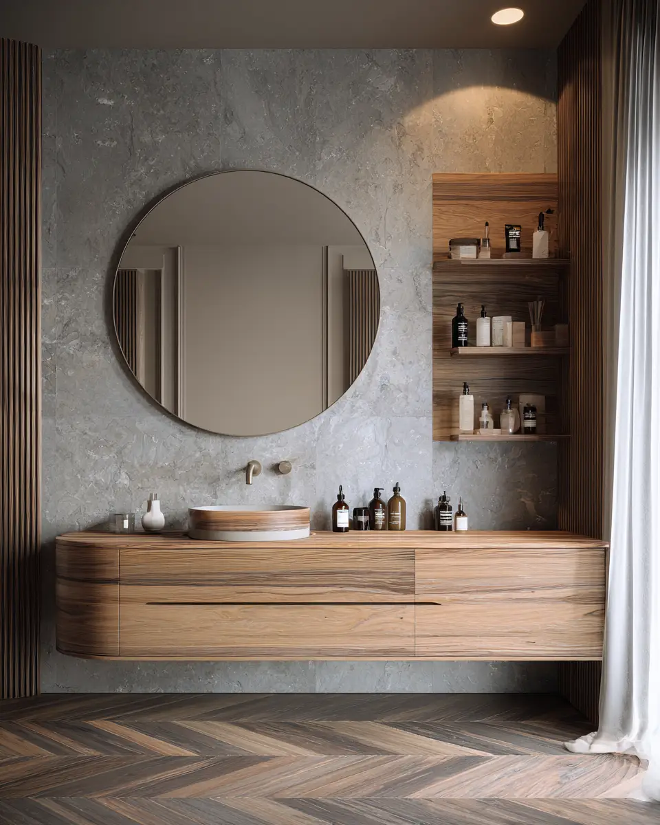 Mid-Century Modern Bathroom Decor Ideas