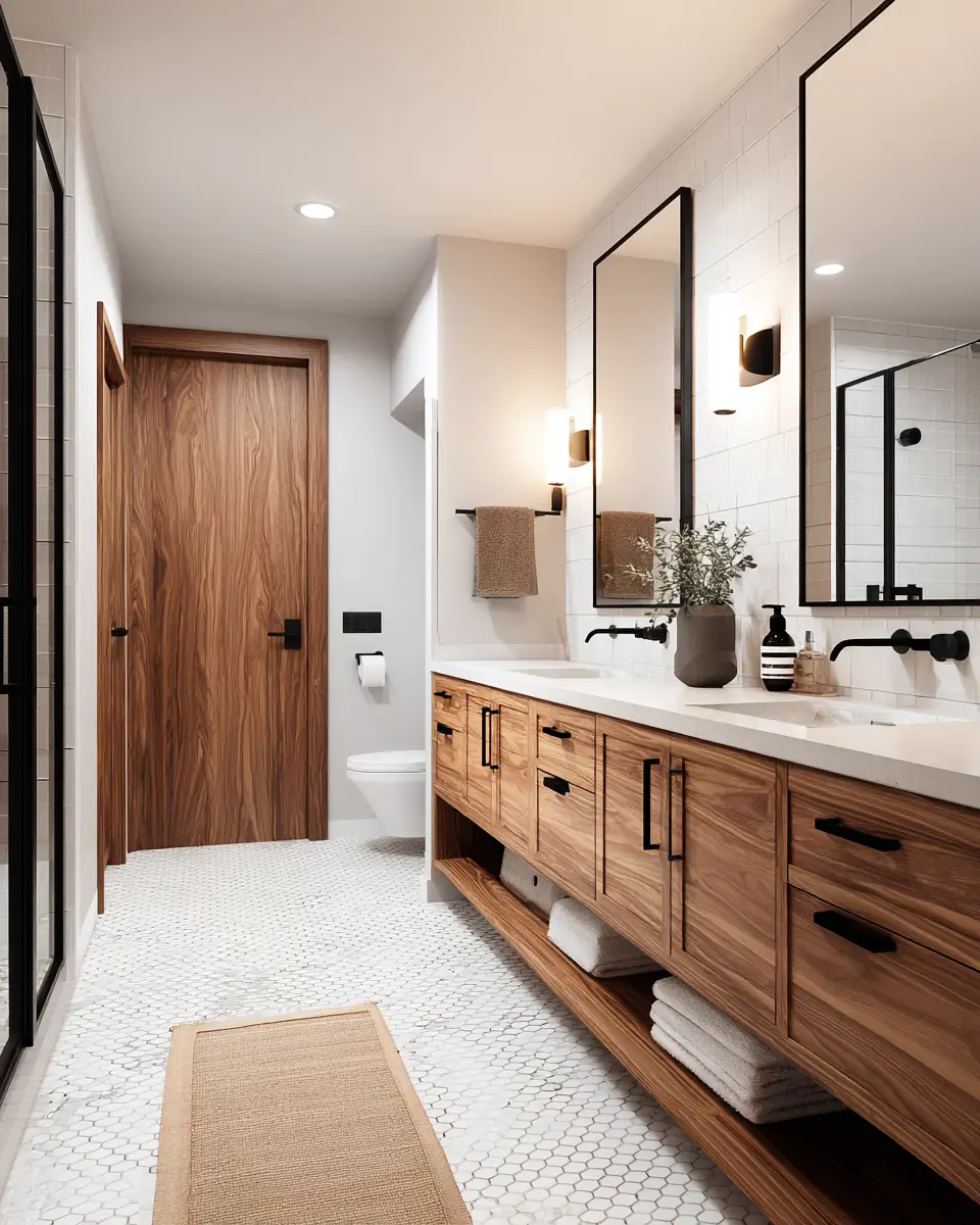 Mid-Century Modern Bathroom Decor Ideas