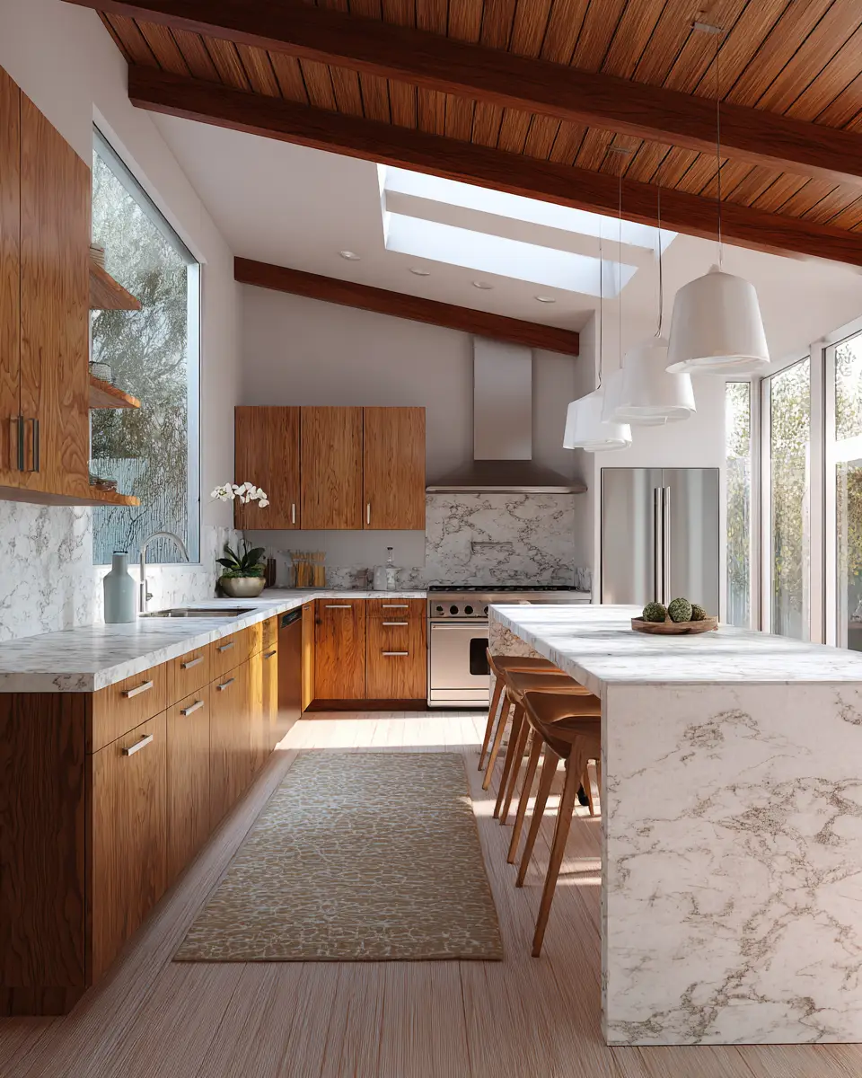 Mid-Century Modern Kitchen Decor Ideas