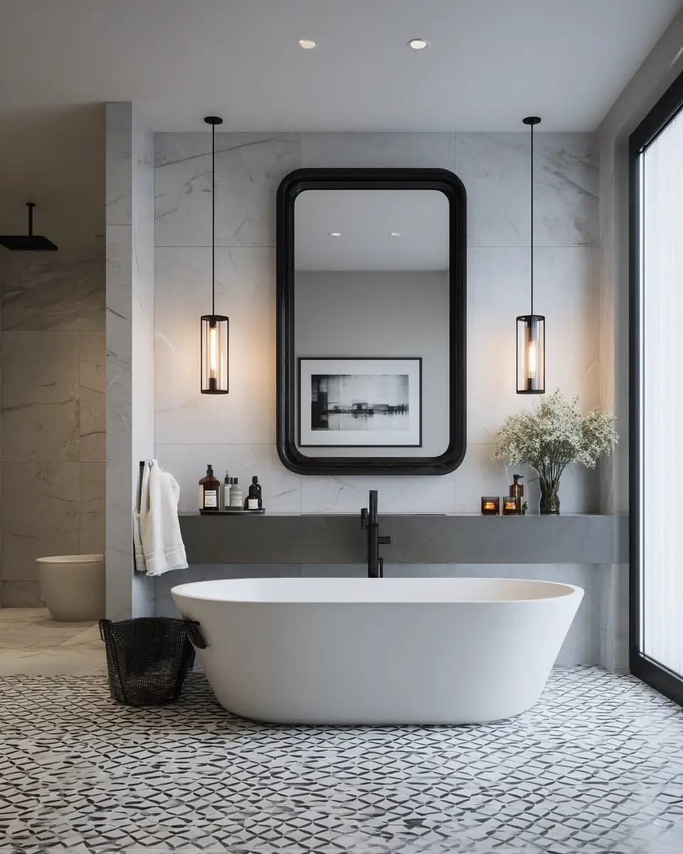Minimal Modern Bathroom Decor Ideas
