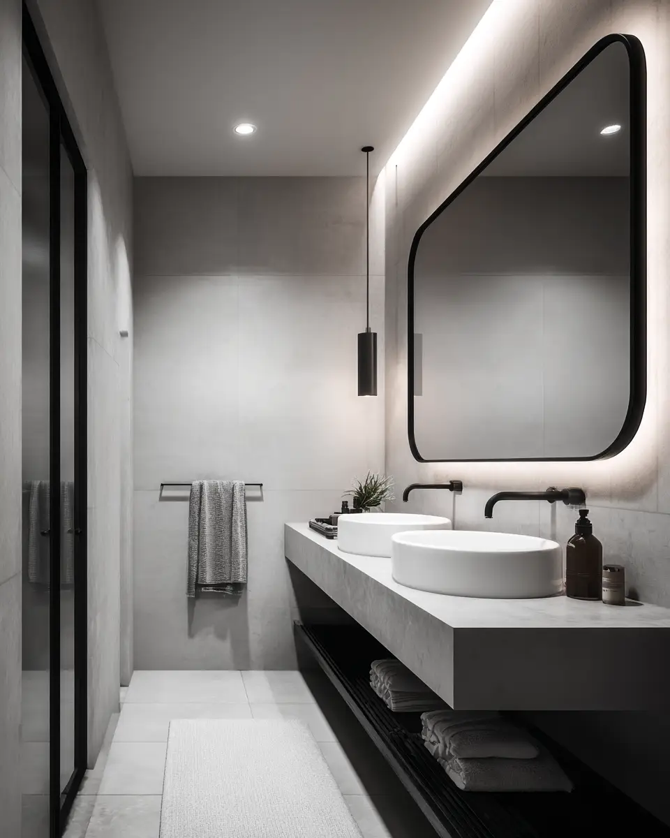 Minimal Modern Bathroom Decor Ideas