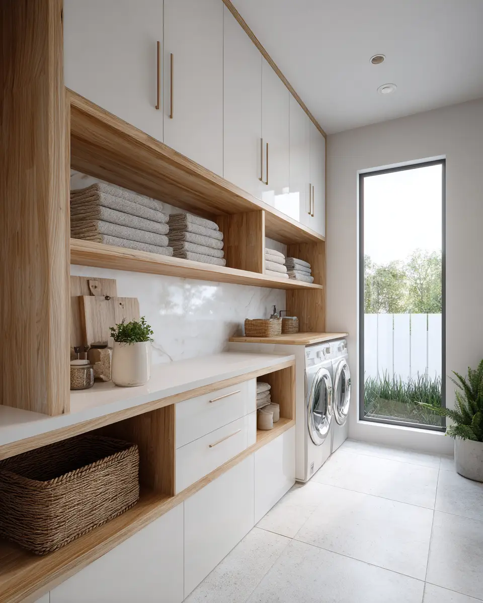 Minimalist Laundry Room Decor Ideas