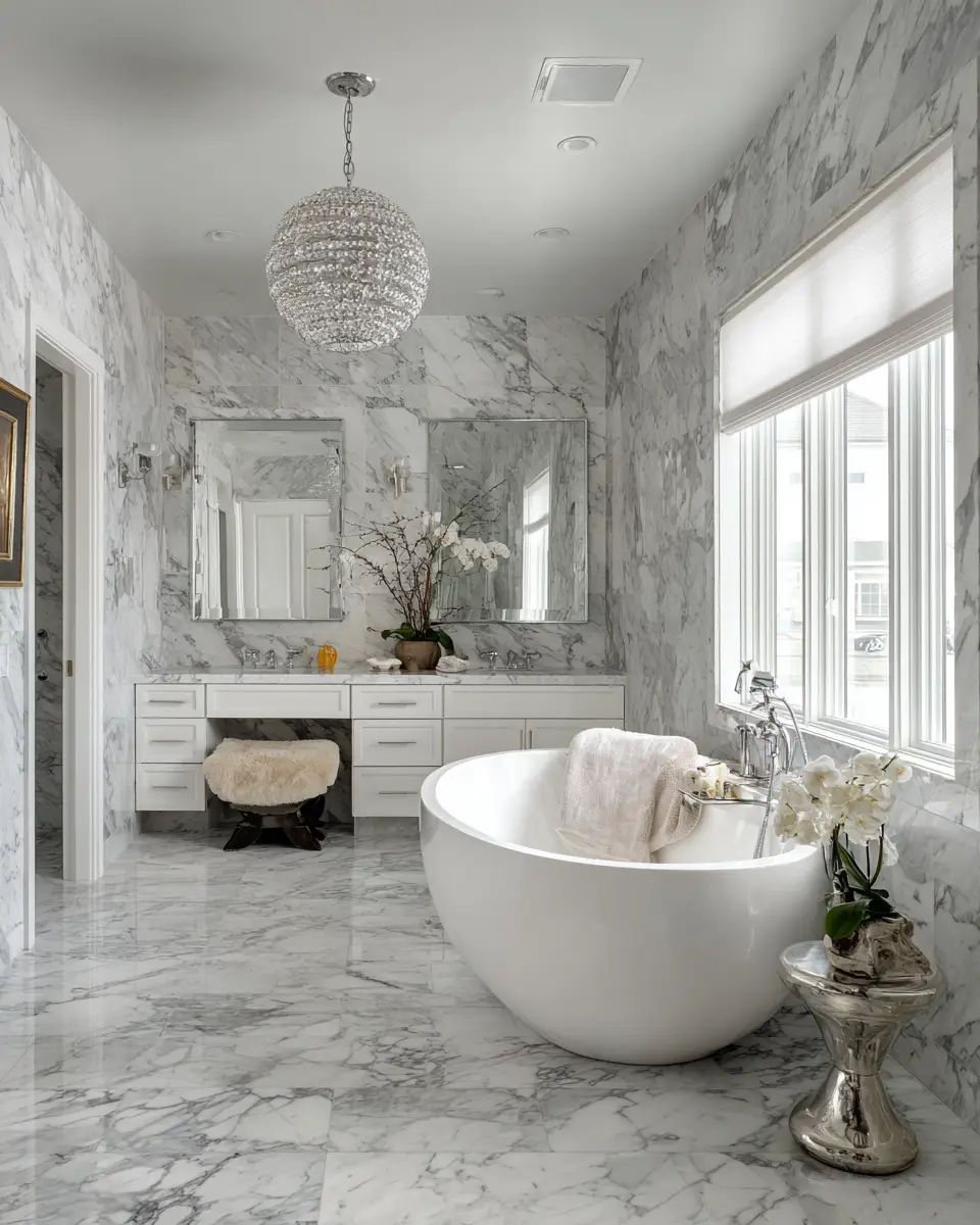 Modern Classic Bathroom Decor Ideas - Featured