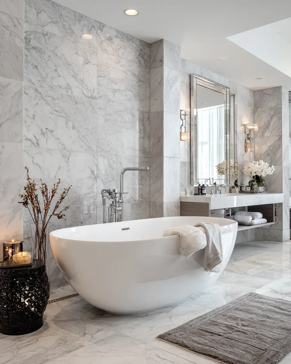 Modern Classic Bathroom Decor Ideas