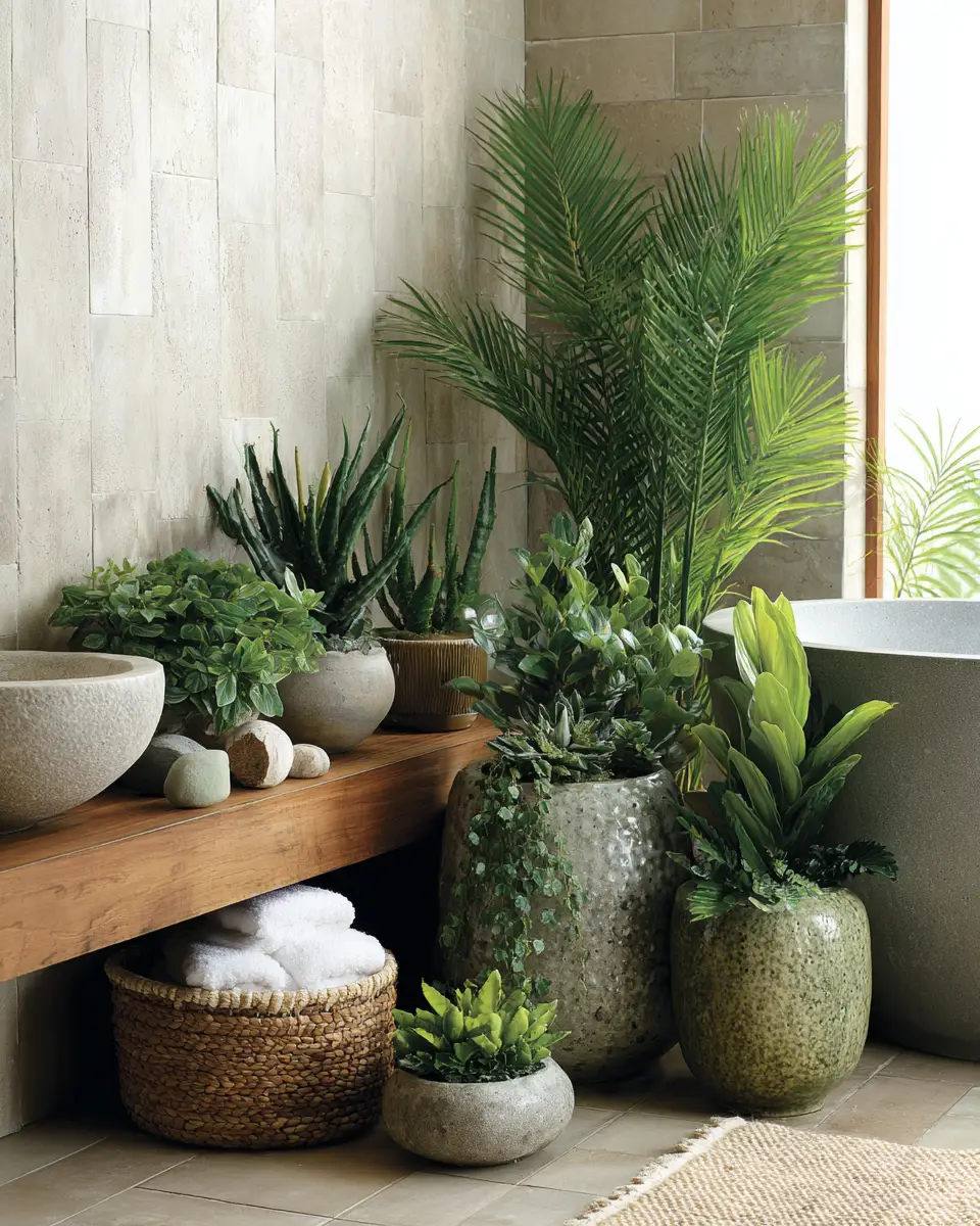 Modern Coastal Bathroom Decor Ideas - Featured