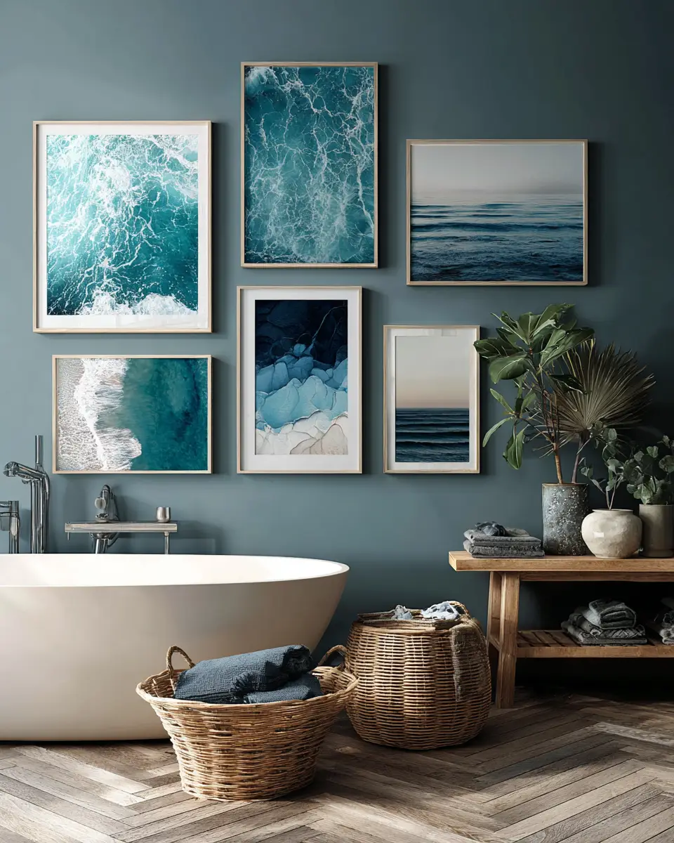 Modern Coastal Bathroom Decor Ideas