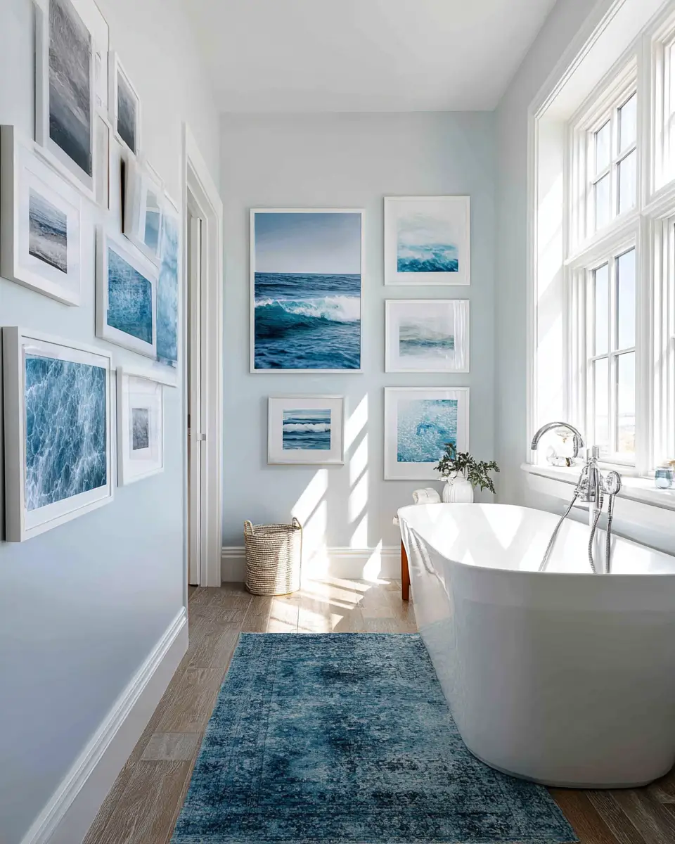 Modern Coastal Bathroom Decor Ideas