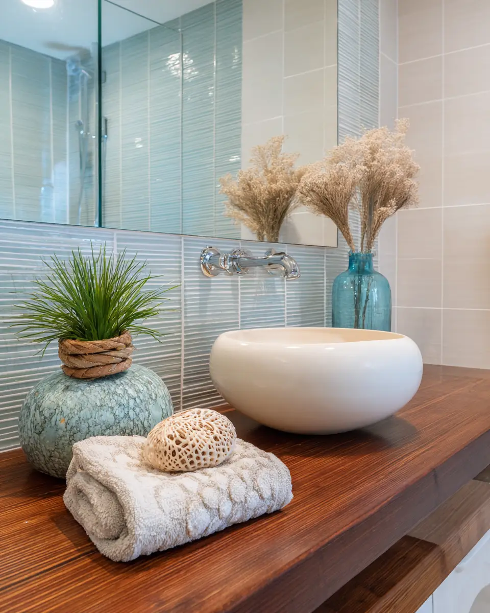 Modern Coastal Bathroom Decor Ideas
