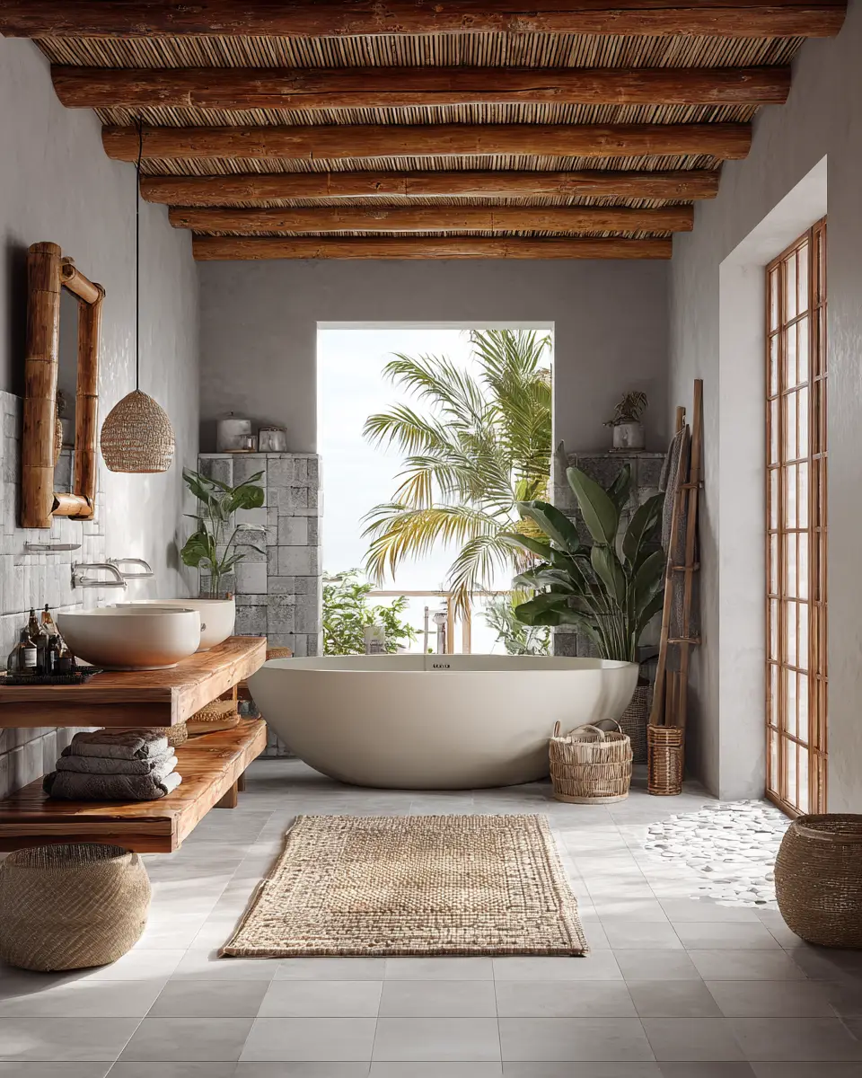 Modern Coastal Bathroom Decor Ideas