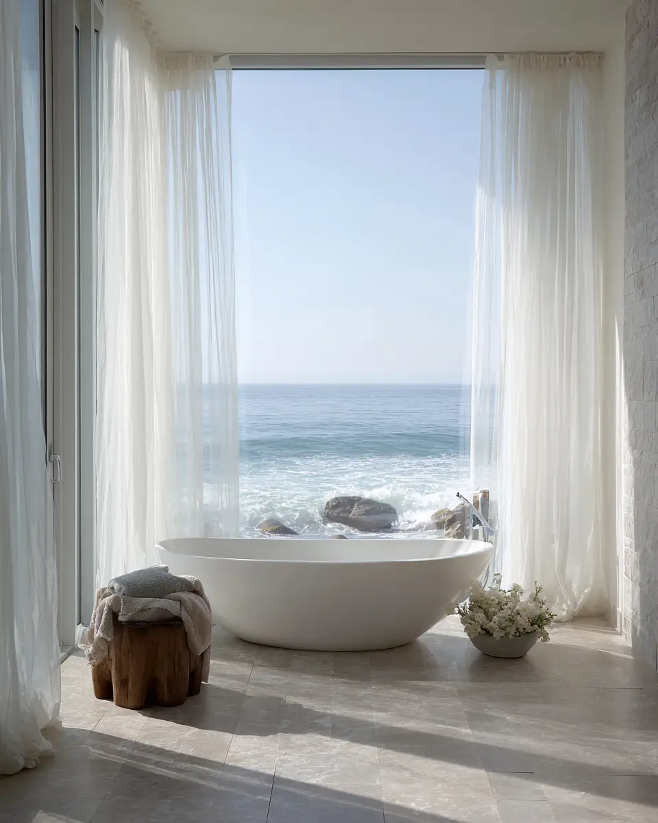 Modern Coastal Bathroom Decor Ideas