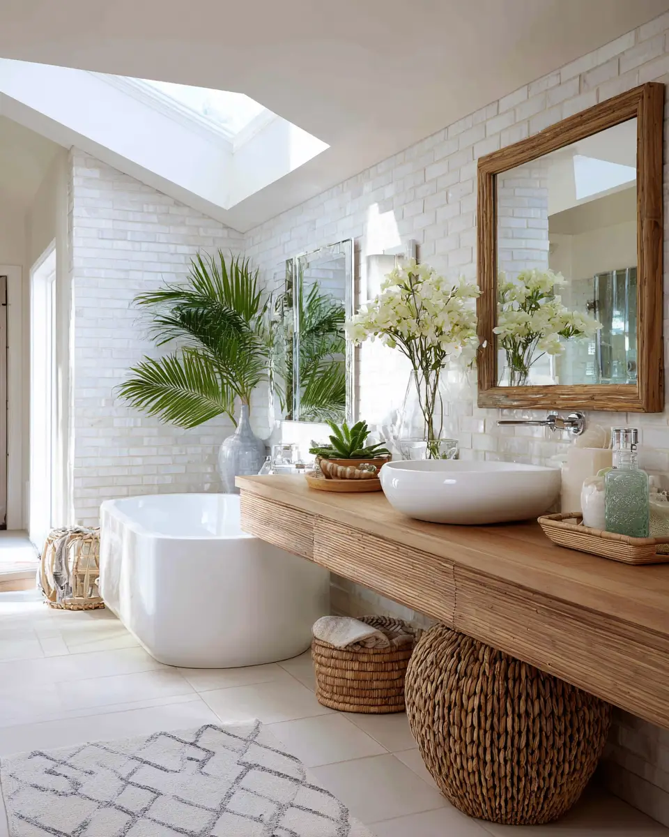 Modern Coastal Bathroom Decor Ideas