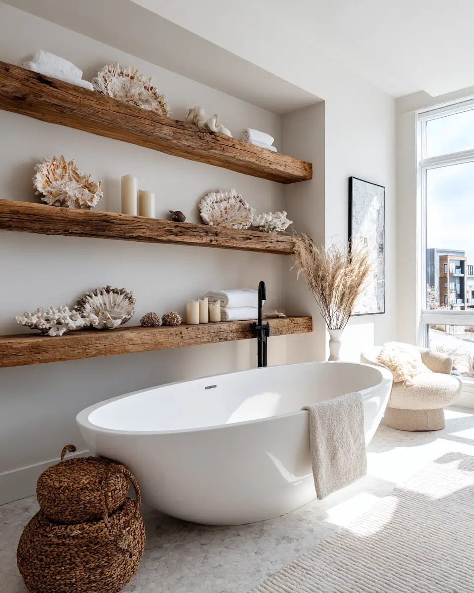 Modern Coastal Bathroom Decor Ideas