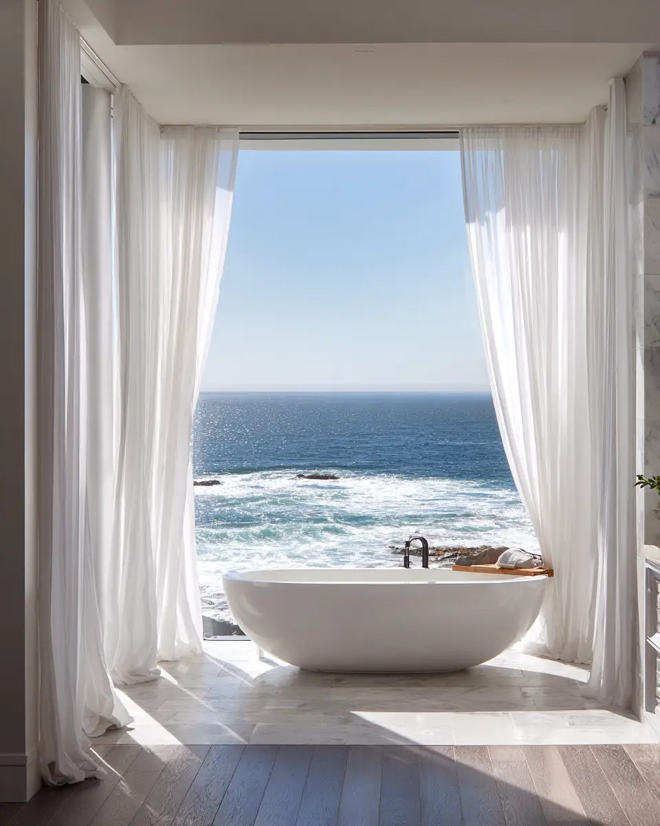 Modern Coastal Bathroom Decor Ideas