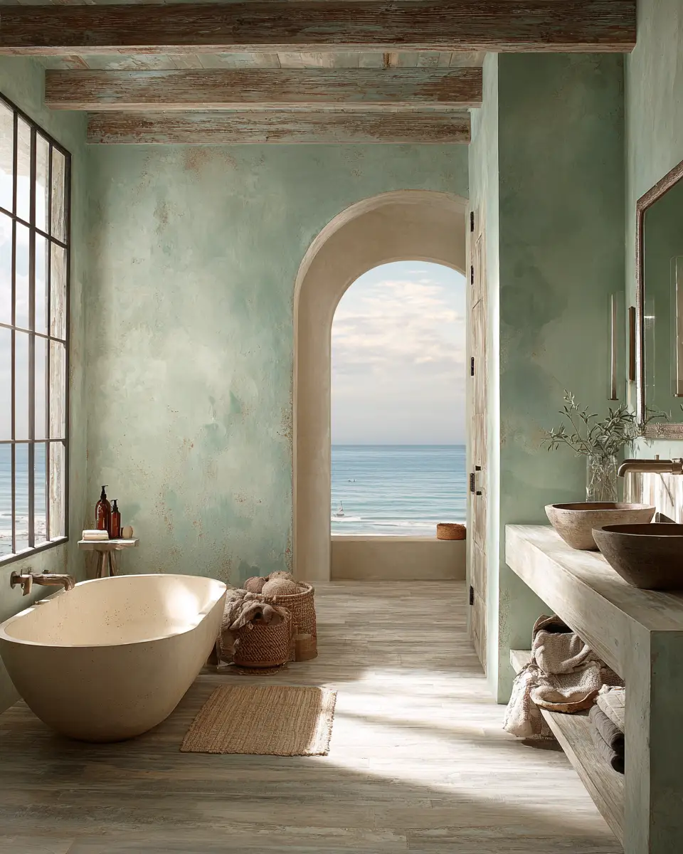 Modern Coastal Bathroom Decor Ideas