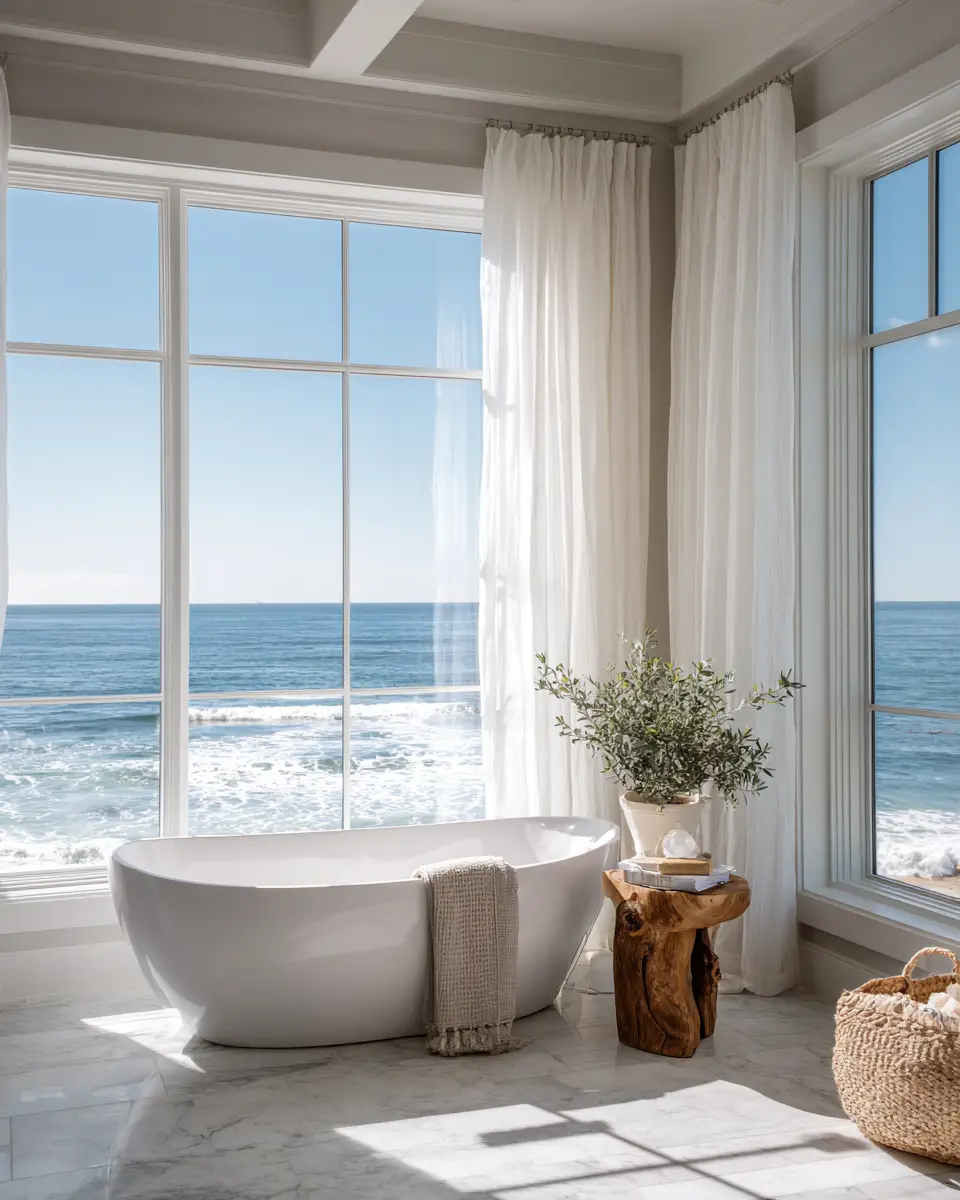 Modern Coastal Bathroom Decor Ideas