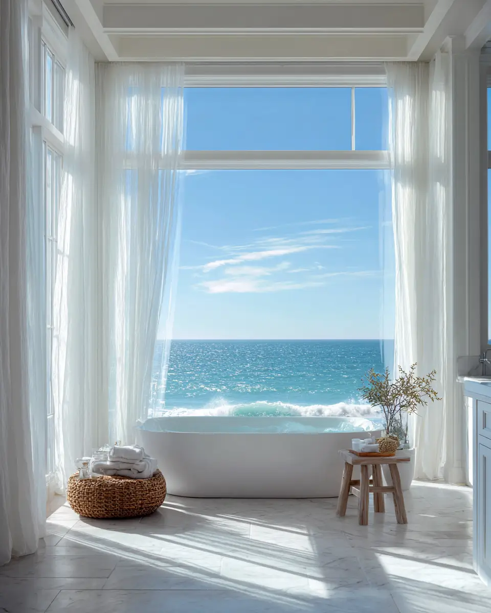 Modern Coastal Bathroom Decor Ideas