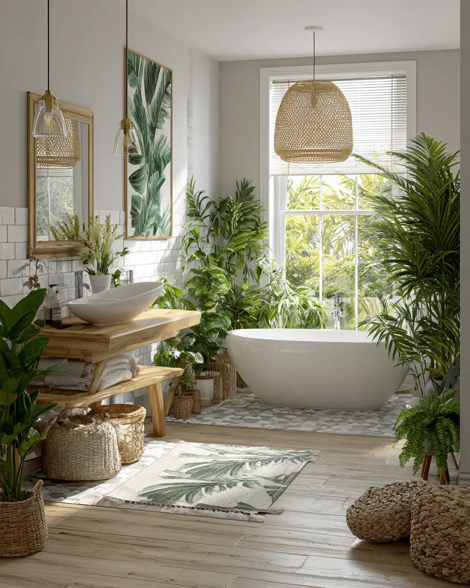 Modern Coastal Bathroom Decor Ideas