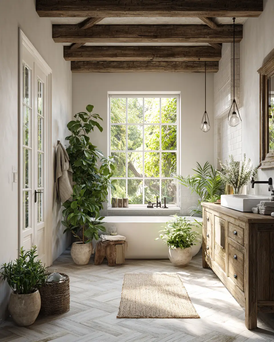 Modern Farmhouse Bathroom Decor Ideas