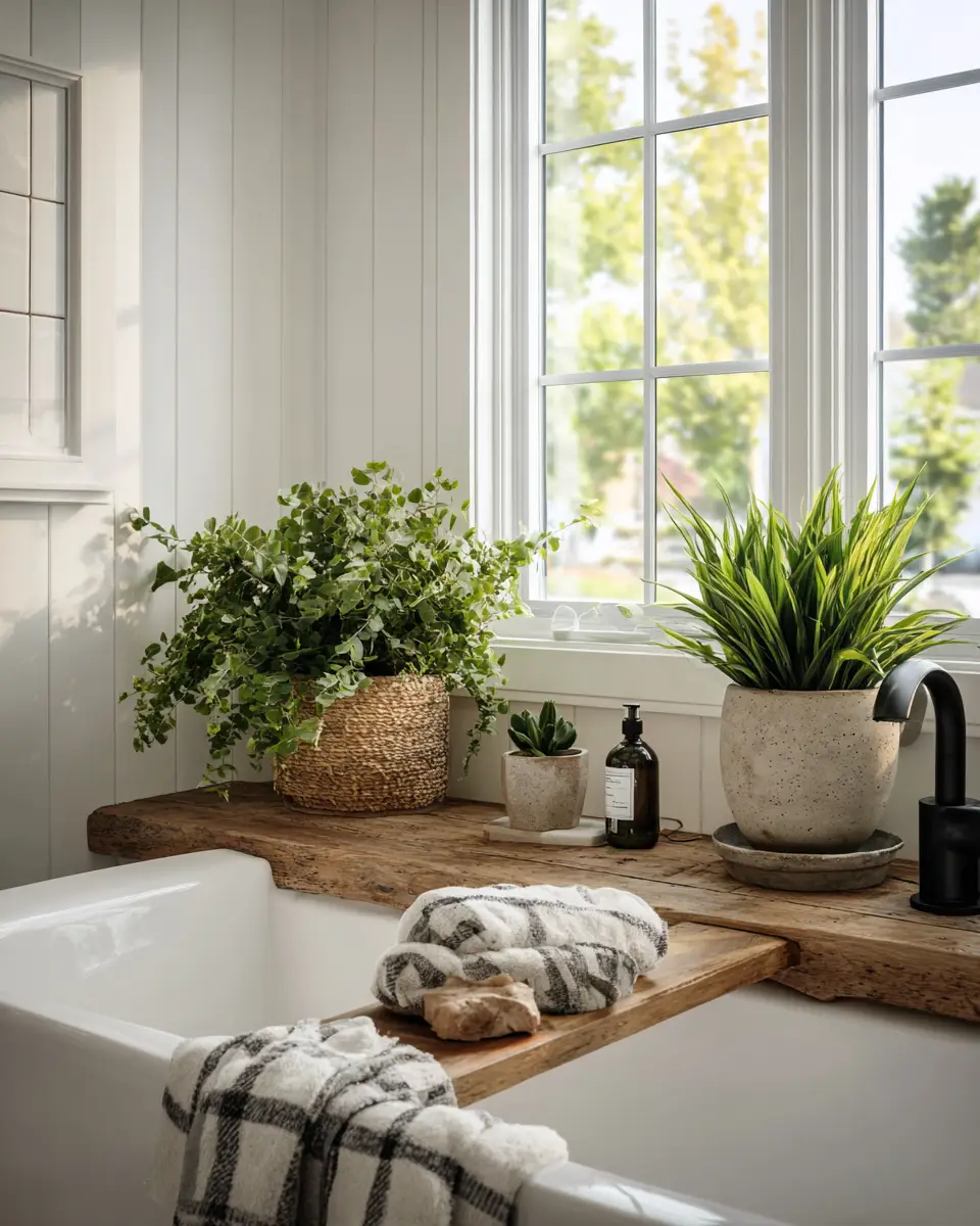 Modern Farmhouse Bathroom Decor Ideas