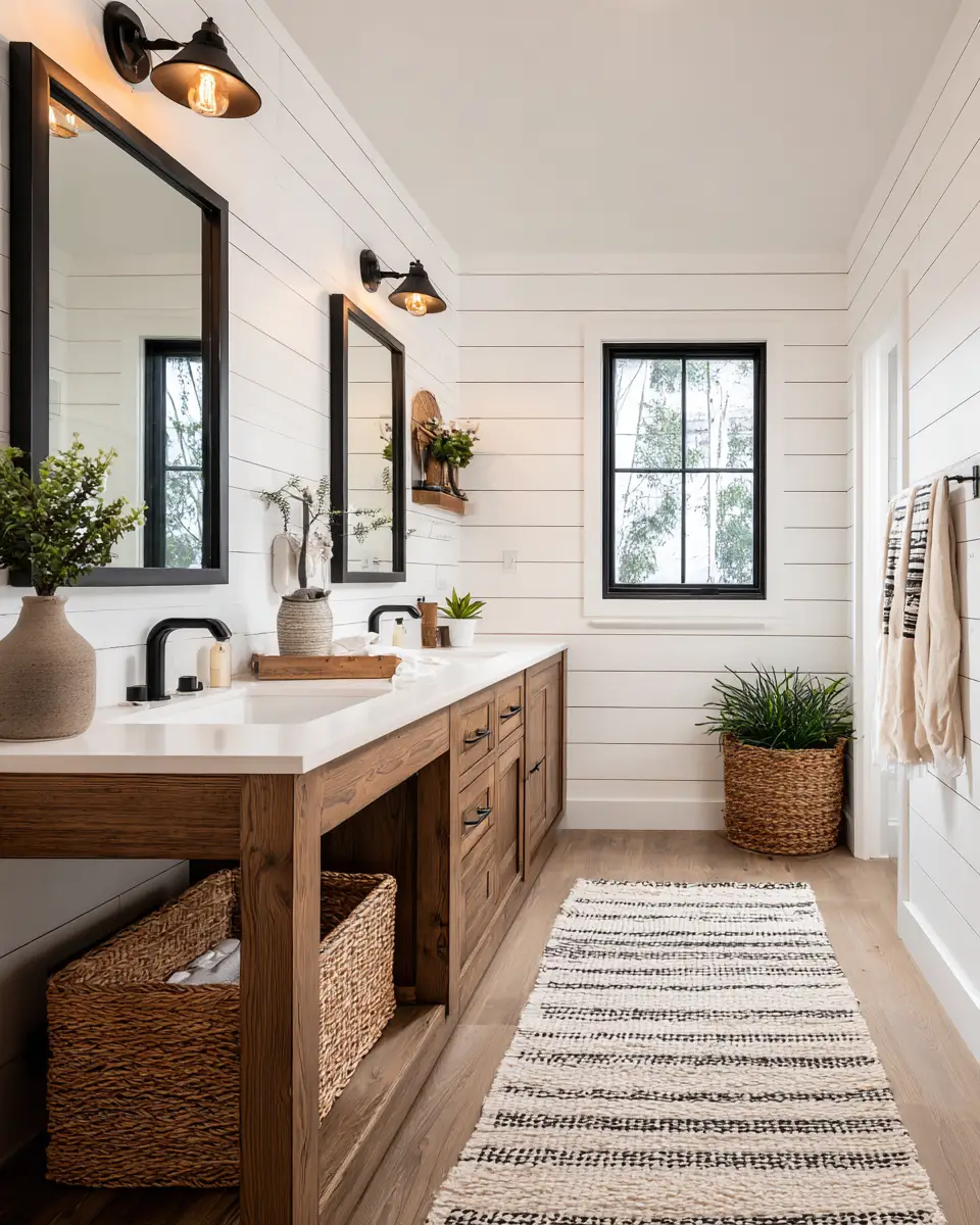 Modern Farmhouse Bathroom Decor Ideas