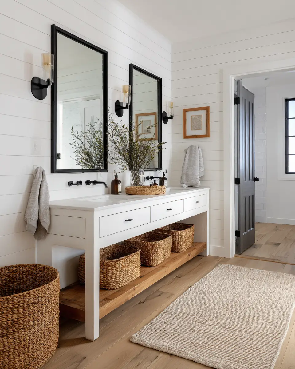 Modern Farmhouse Bathroom Decor Ideas
