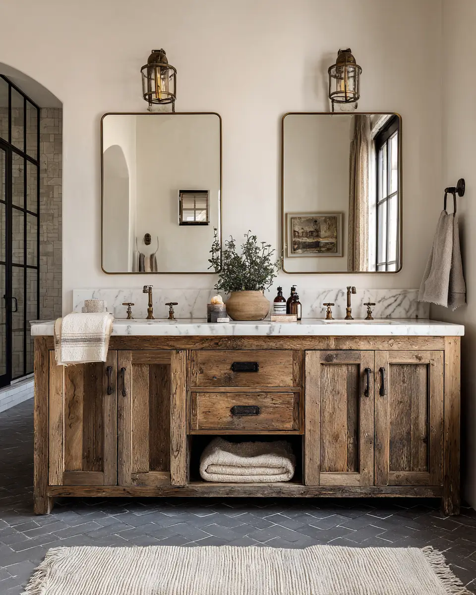 Modern Farmhouse Bathroom Decor Ideas
