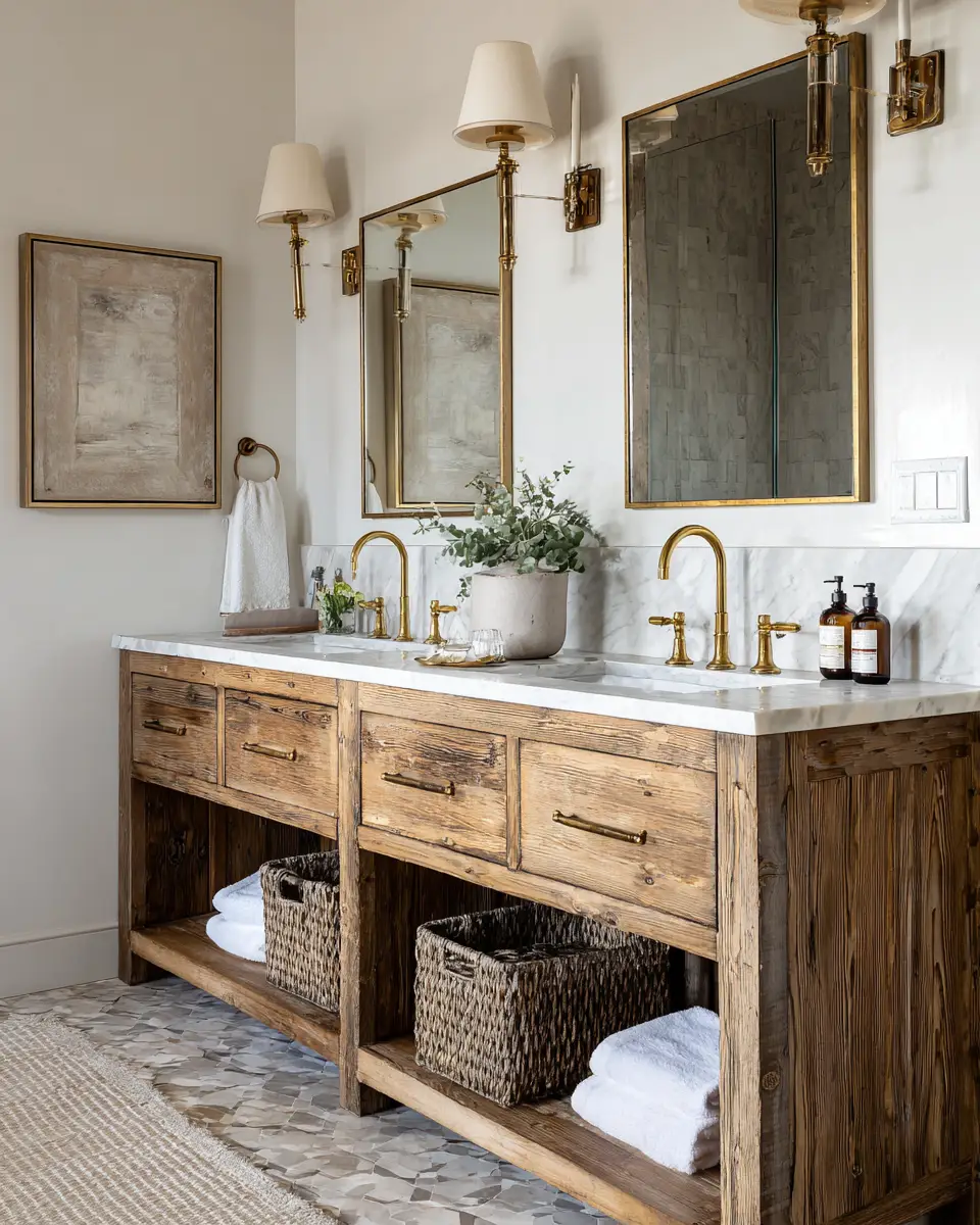 Modern Farmhouse Bathroom Decor Ideas