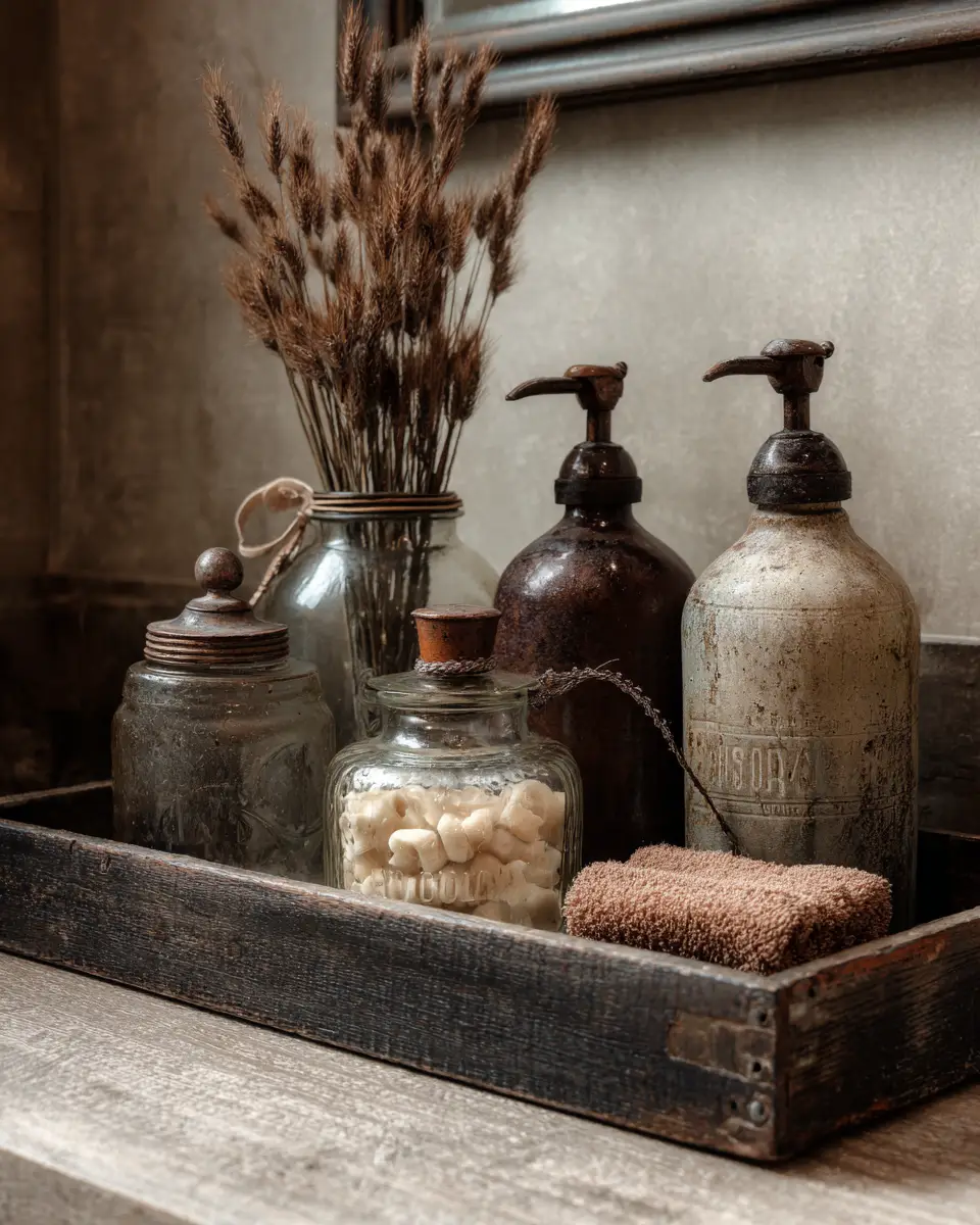 Modern Rustic Bathroom Decor Ideas - Featured