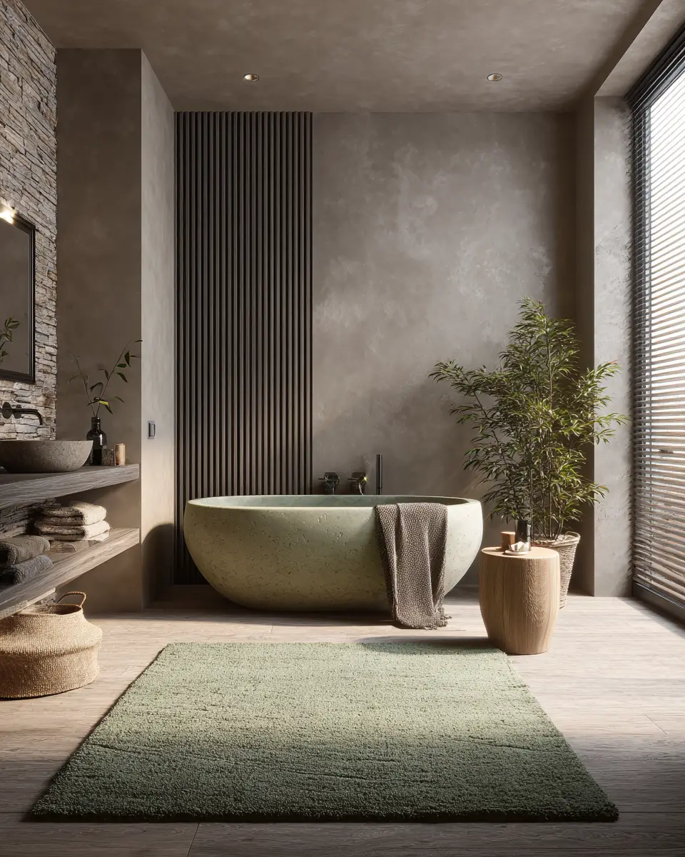 Modern Rustic Bathroom Decor Ideas