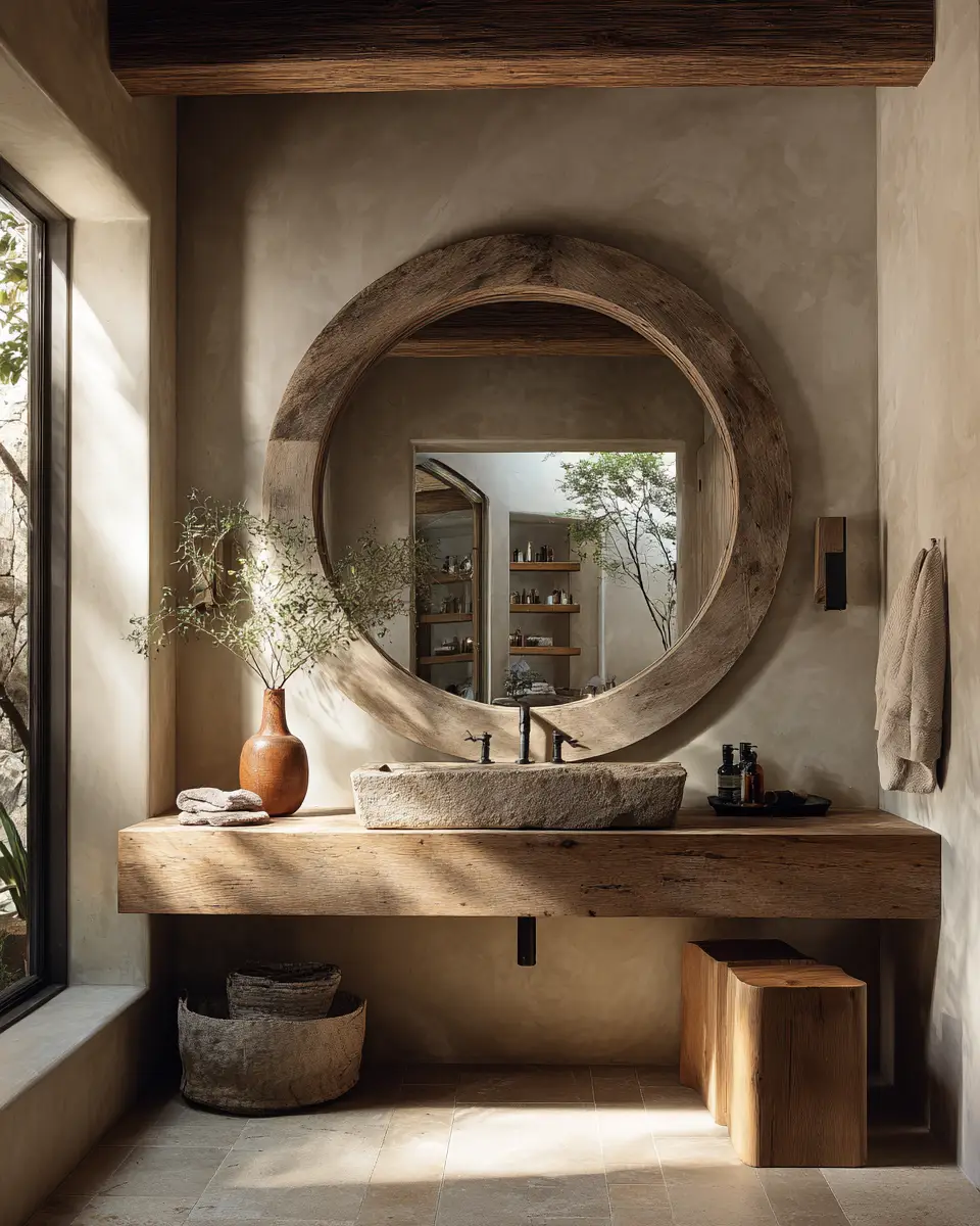 Modern Rustic Bathroom Decor Ideas