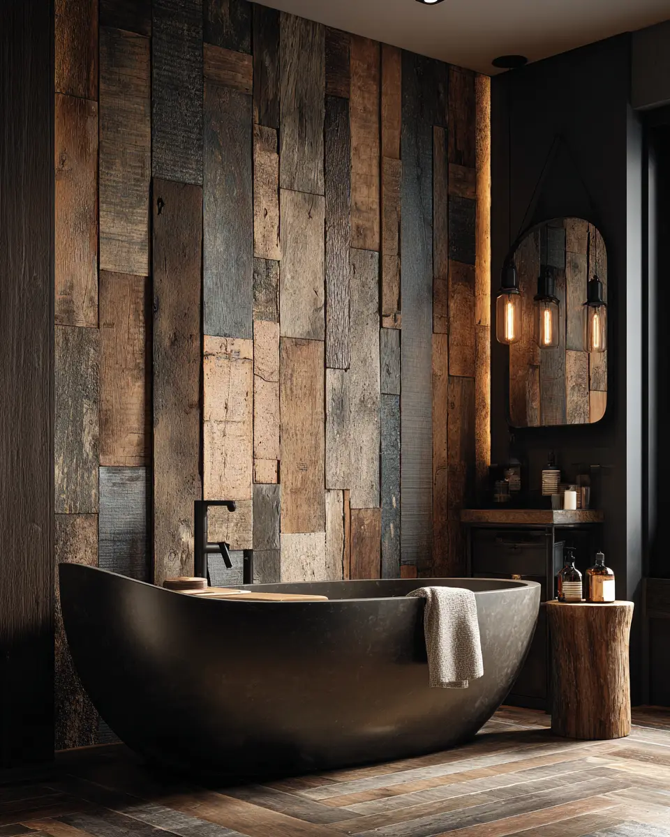 Modern Rustic Bathroom Decor Ideas